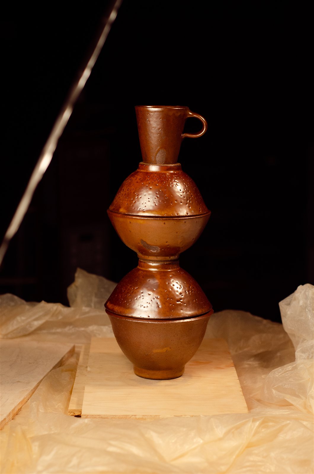 O. Carlson Pottery piece